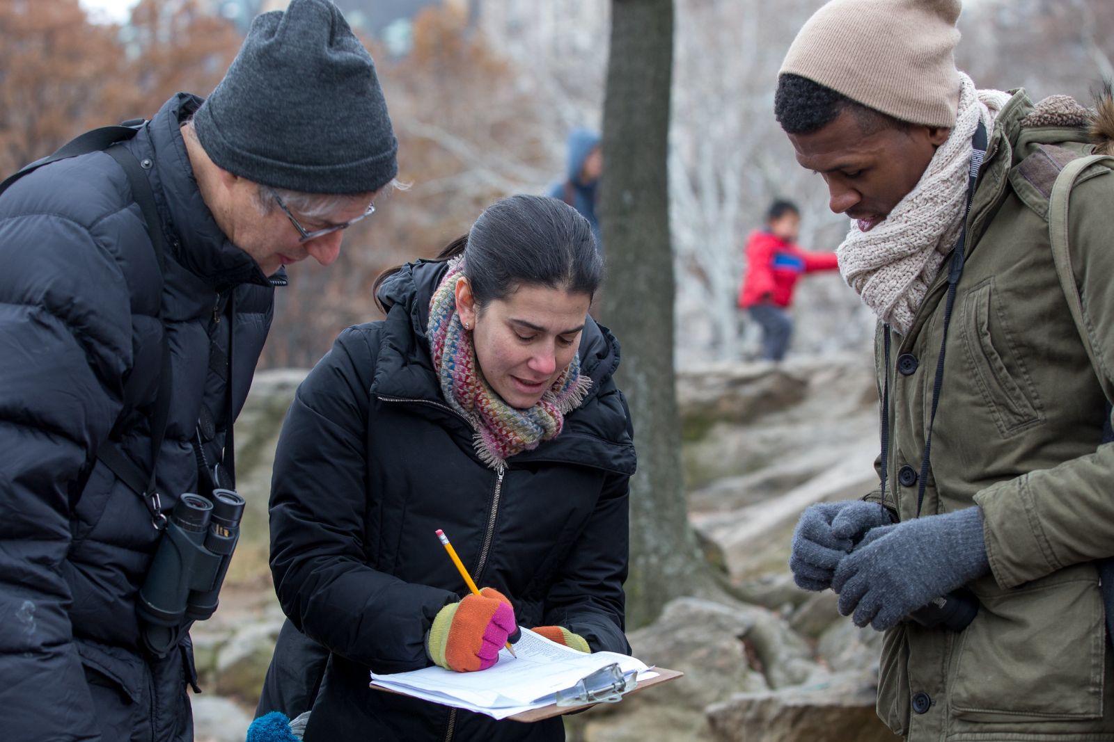 Photo: Audubon Christmas Bird Count participants. Credit: Camilla Cerea